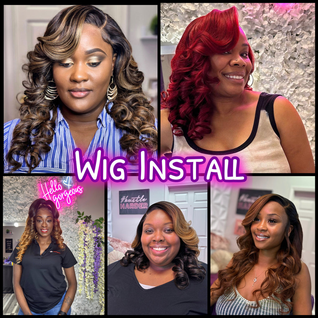 New Wig Installation