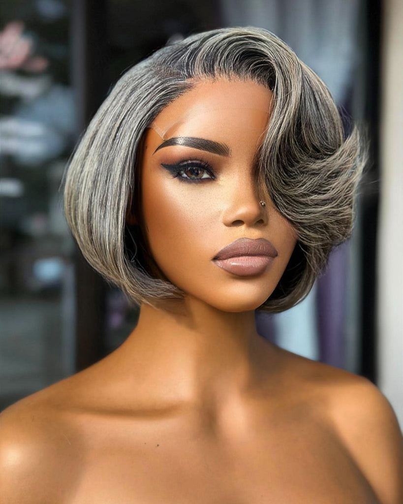 The "Gray Goddess” Wig