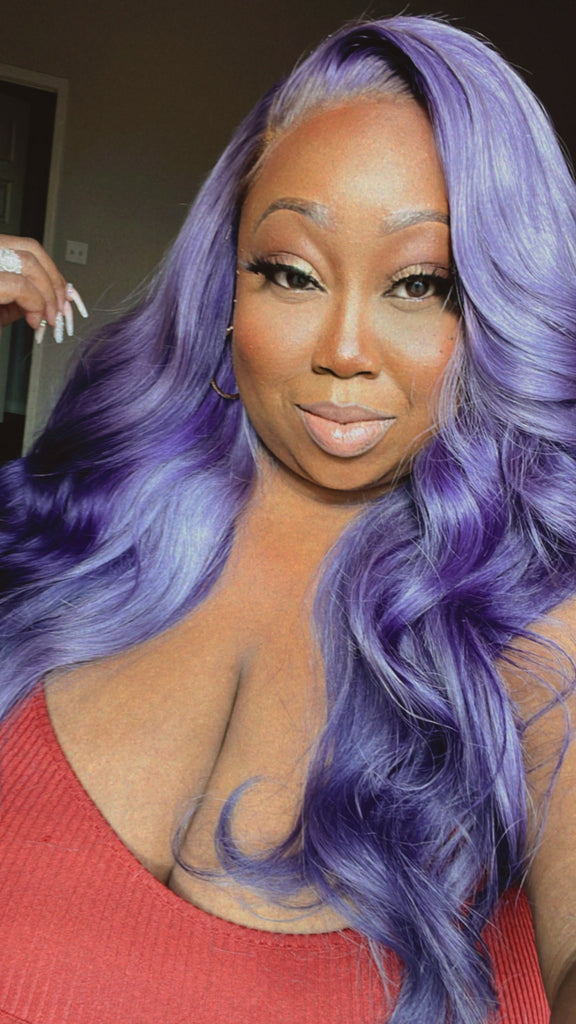 The “Purple Dreamers” Wig